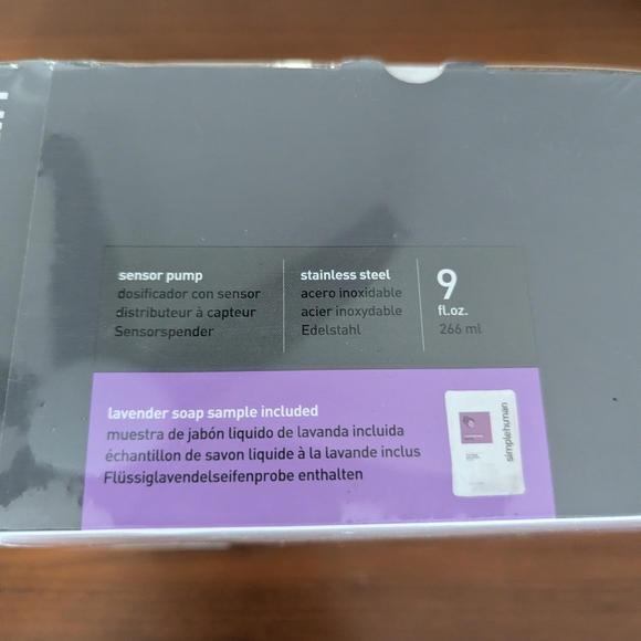 Simplehuman 9oz Touch Free Sensor Soap Pump, Stainless Steel New 2 Pack - Picture 6 of 6